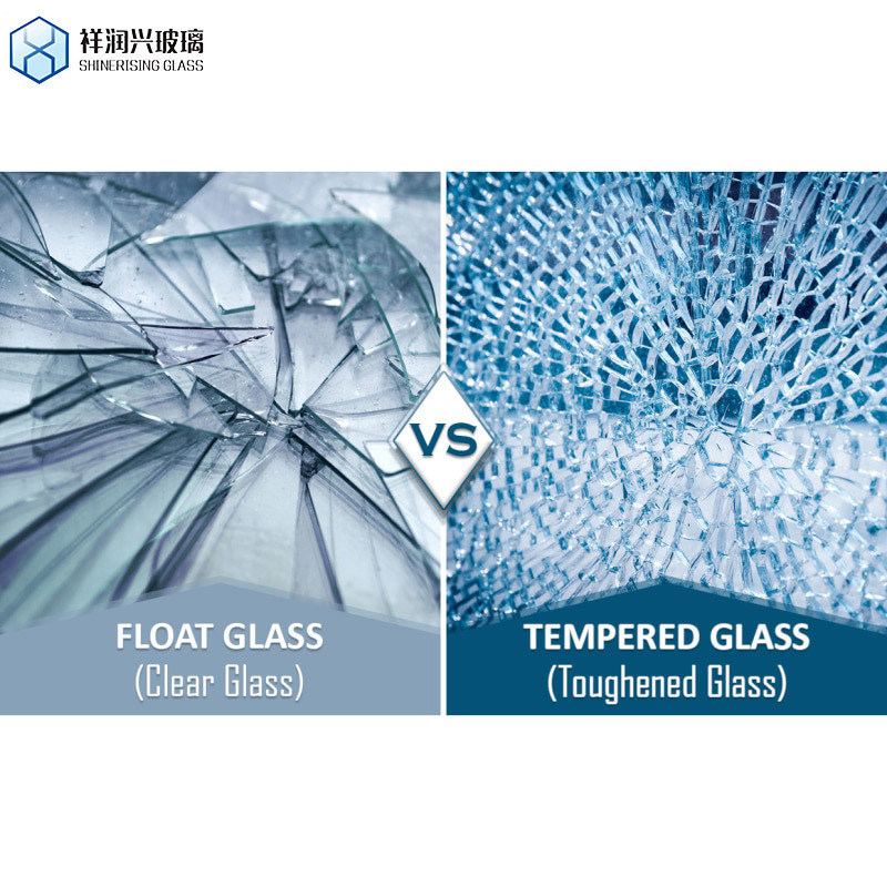 Γυαλί πλεύσης για πισίνα Φράχτες Σκάλα Διαχωριστικό διαχωριστικό Διαφανές Σκληρωμένο Πυροσβεστικό Δωμάτιο