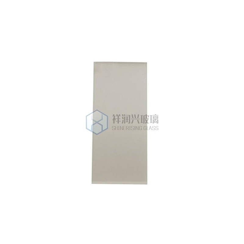 4 mm-8 mm Παγωμένο γυαλί ομορφιάς μοτίβο Moru Αφηρημένο Karatachi μοτίβο γυαλί με άκρο