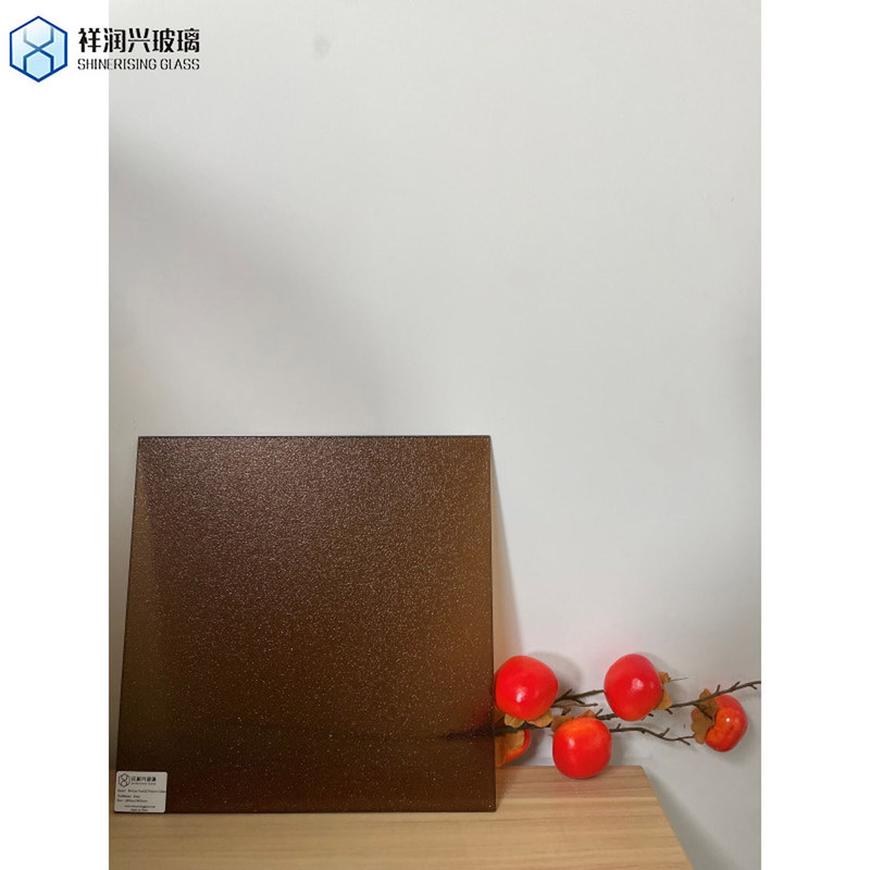 Φλοτάρισμα γυαλιού σε χρωματιστά χρωματισμένα σχέδια για κουζίνα από κινέζικο γυαλί