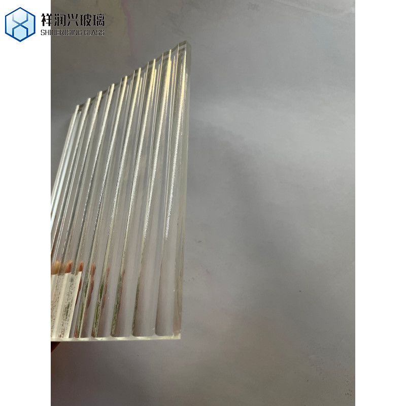 3mm 6mm 8mm Ultra White Clear Moru Pattern Glass Low Iron Fluted Rolled Glass Panels Reeded Patterned Glass Διακόσμηση από γυαλί με μοτίβα