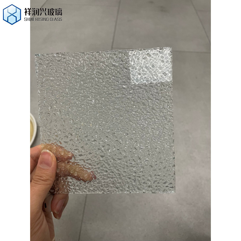 4mm Moru Flora Millenium Wave Διαμάντι Βροχή Κούβος Νερού Χαμηλό Σιδηρούν Χαρτογραφημένο Γυαλί για Διακόσμηση