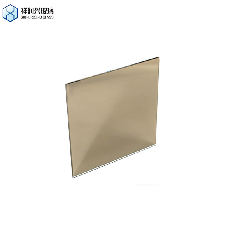 1.8-6mm Διαυγές χρώμα γαλάζιο ασήμι καθρέφτη φύλλο γυαλιού για χαλκό Fre Classify πάχος