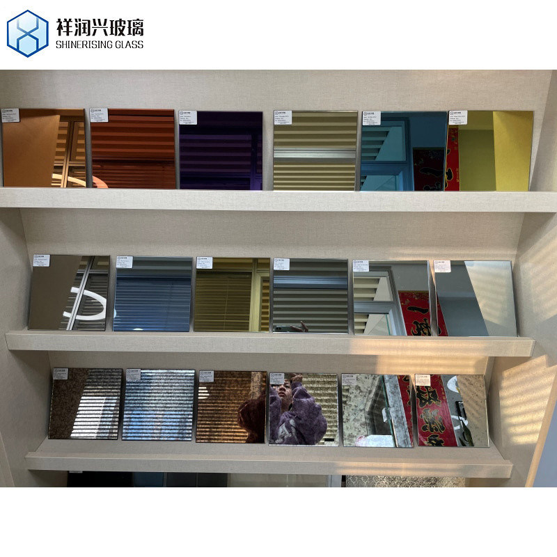 1.5mm 2mm 4mm 5mm Αλουμινίου καθρέφτη γυαλί / Ασημένιο καθρέφτη / Χωρίς χαλκό καθρέφτη / Χρωματιστό καθρέφτη γυαλί / Ασφάλεια μπάνιο Αντιμίχλη καθρέφτη προσαρμοσμένο