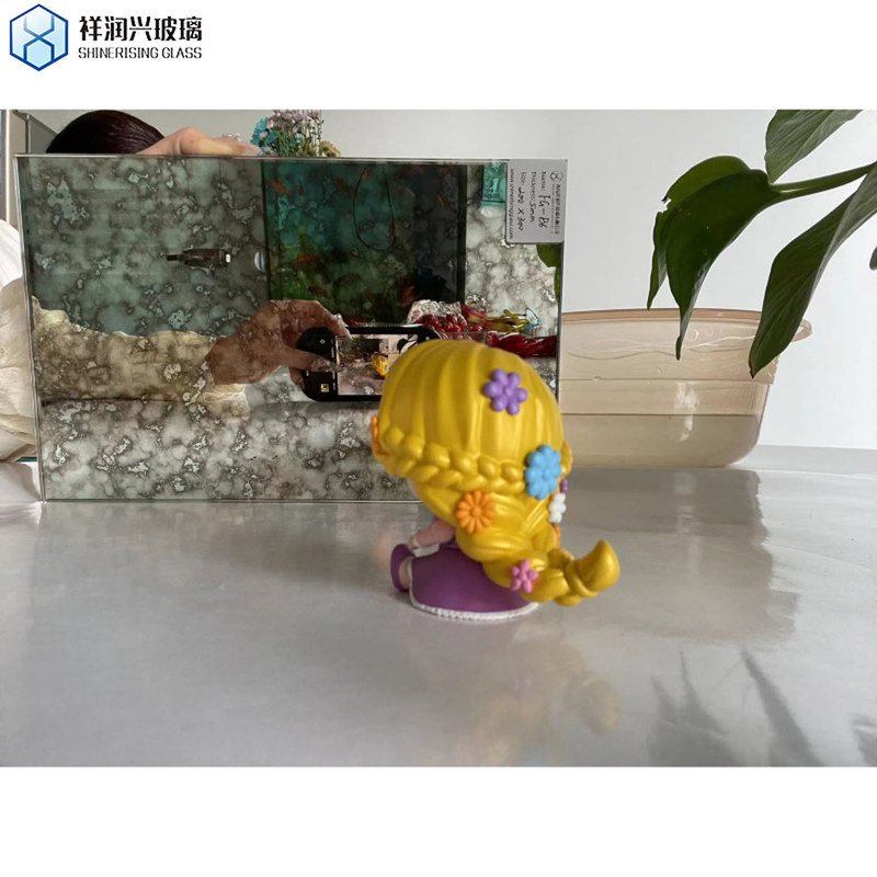 Προσαρμοσμένο Κλασικό Διακοσμητικό Αρχαίο Καθρέφτη Μπαρόκ Στυλ Γήρανση Καθρέφτη Γυαλί Βίντεζ