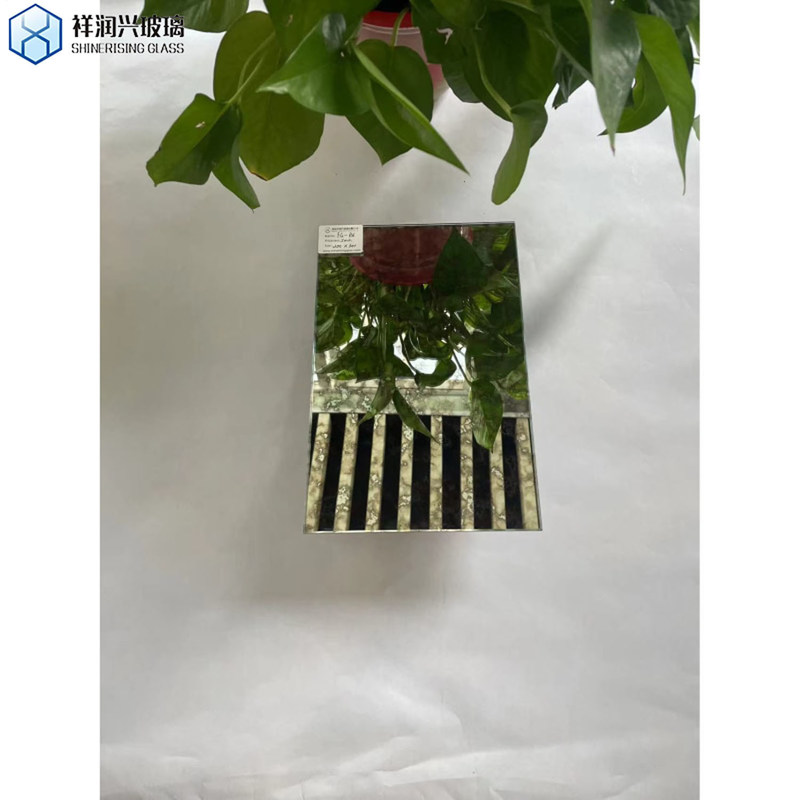 Αρχαίος καθρέφτης παράγει χρωματιστό καθρέφτη για το μπάνιο Βίντιγκ στυλ διακοσμητικός καθρέφτης