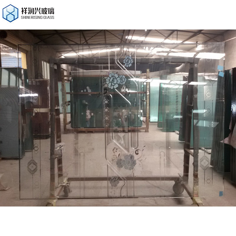 Κτίριο Κύκλος διαχωρισμού από γυάλινο τούβλο Κρυστάλλινα διαφανή τετραγωνικά στερεά πλακάκια οθόνης